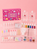 Kit Faça Seu Próprio Lip Gloss 70 Peças
