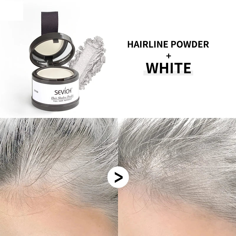 Corretivo em Pó para Linha do Cabelo – Cobertura Instantânea de Raízes e Falhas | À Prova D’Água | Unissex
