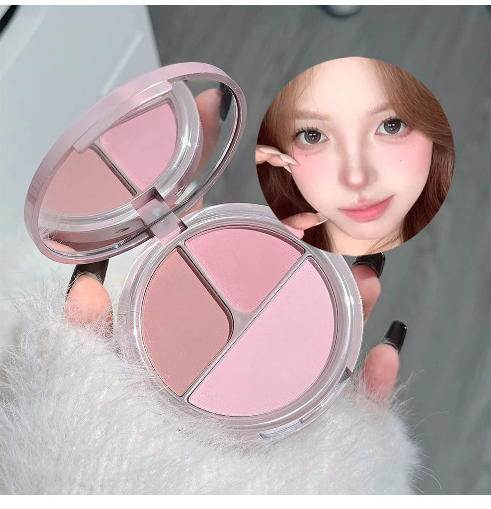 Kit de Maquiagem Completo 7 Peças Art Value – Batons Matte, Pó Compacto, Blush, Paleta de Sombras e Colar