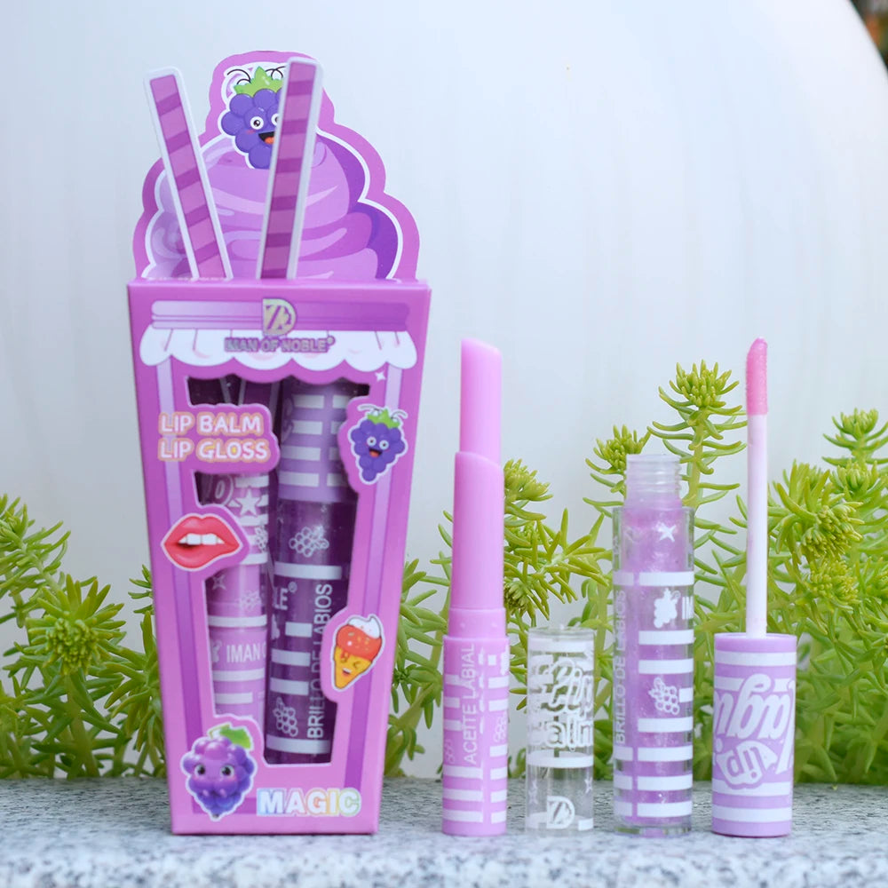Kit Lip Gloss e Lip Balm