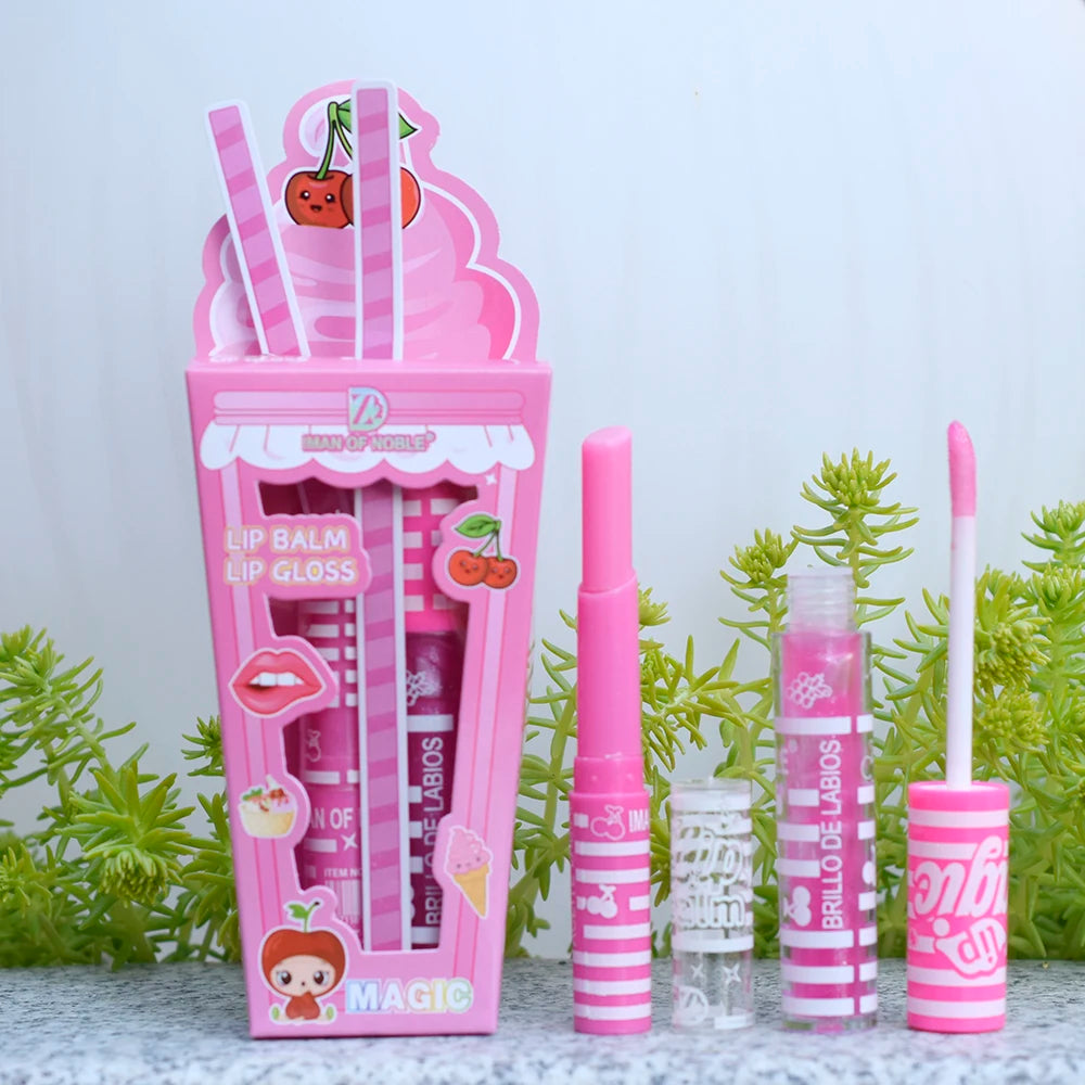 Kit Lip Gloss e Lip Balm