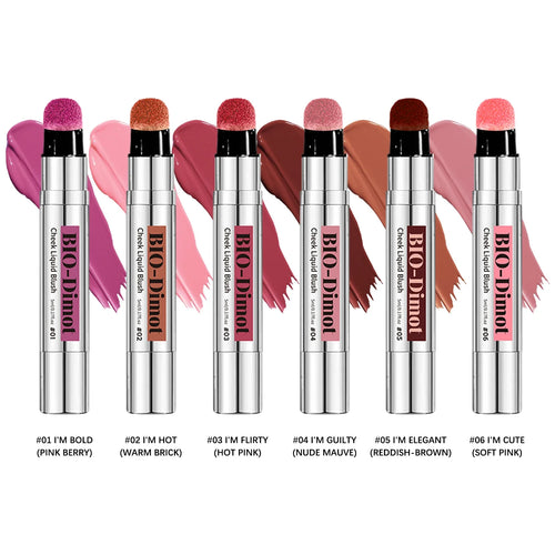 Blush Líquido Matte com Aplicador Esponja