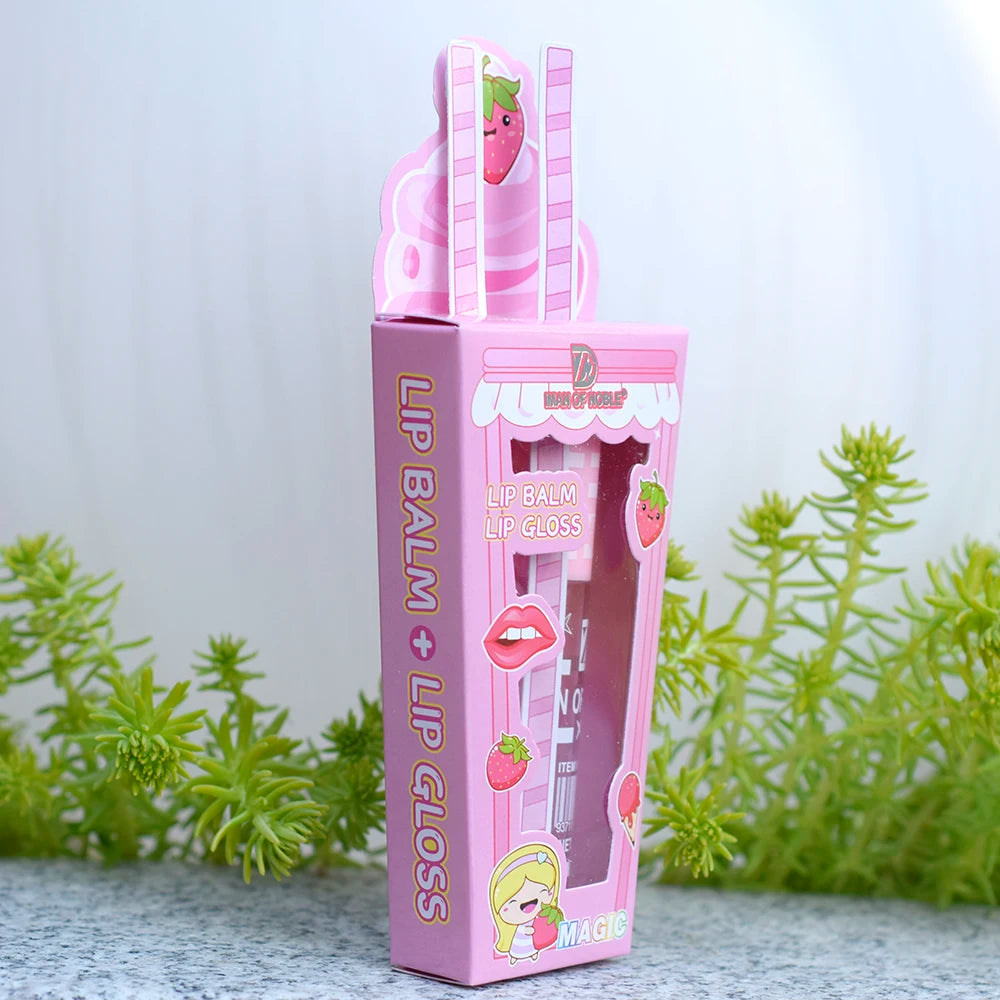 Kit Lip Gloss e Lip Balm