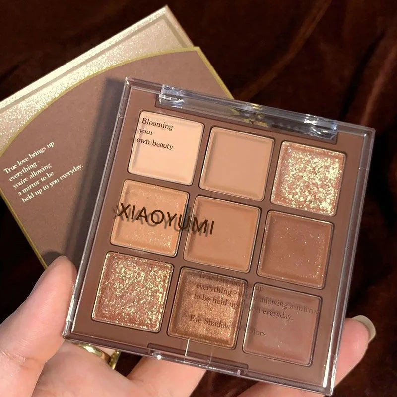 Paleta de Sombras Luxuosa 9 Cores
