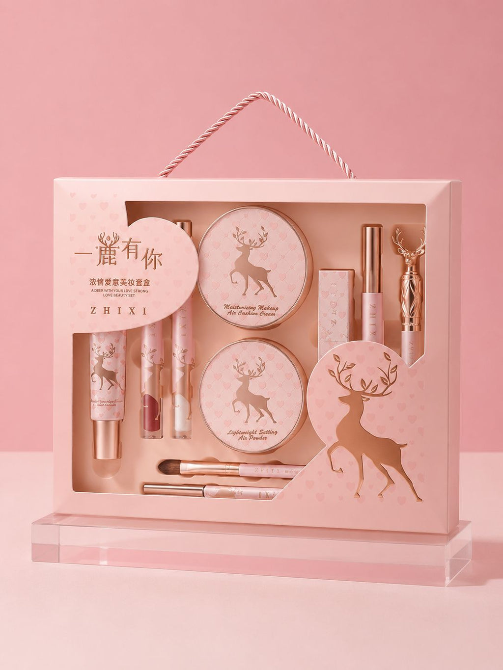Kit de Maquiagem Completo 10 Peças