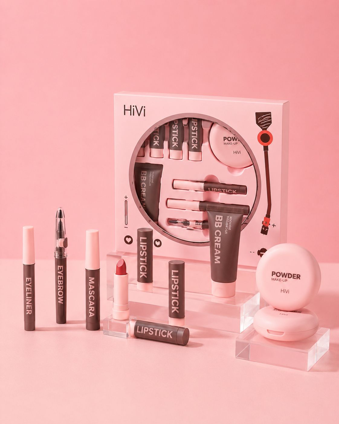 Kit de Maquiagem Completo
