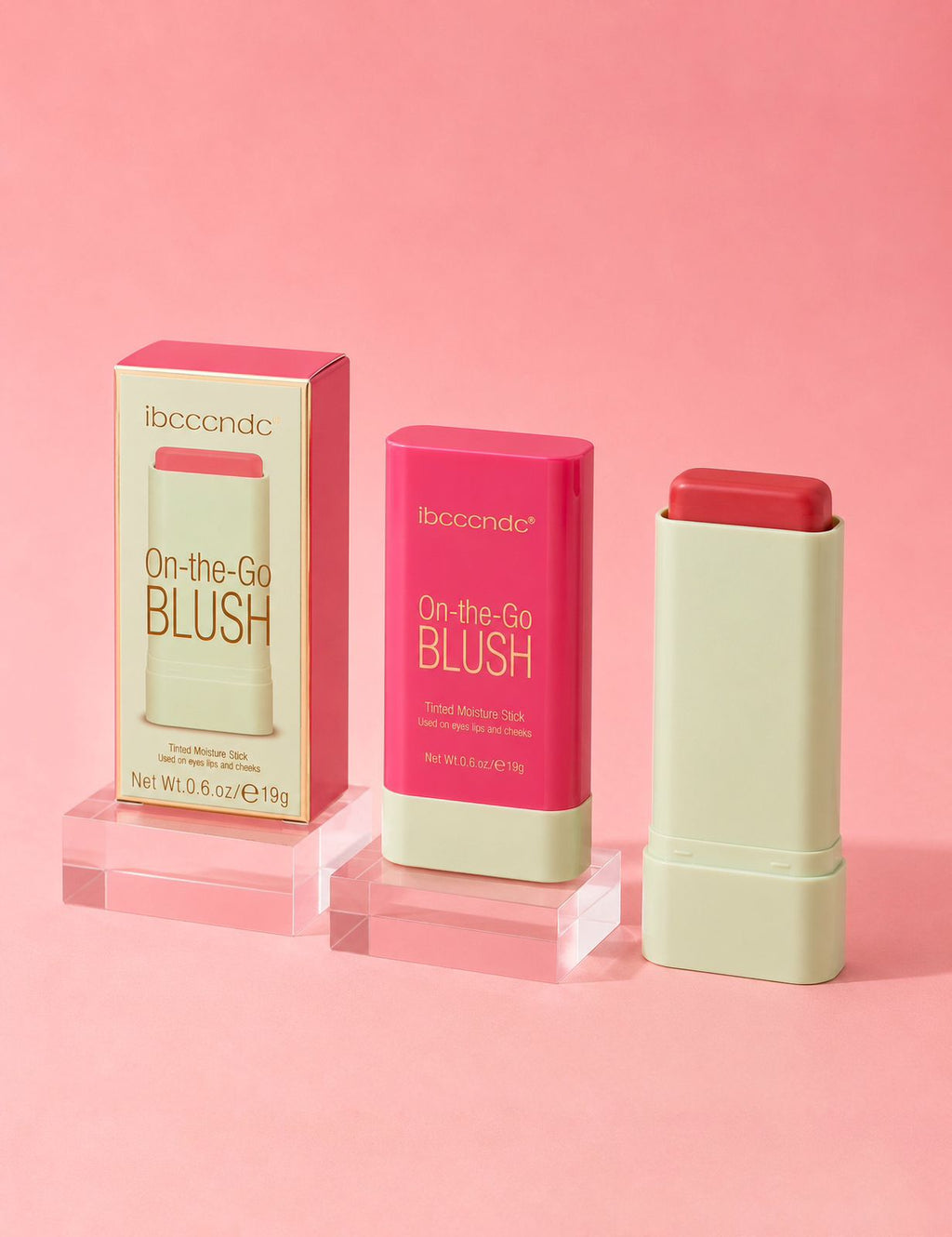 Blush Cremoso em Bastão